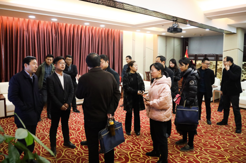 市统计局领导莅临中电凯源物流平台考察指导(图3)